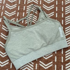 ✨GYMSHARK✨ Beige Adapt Marl Sports Bra - SMALL
